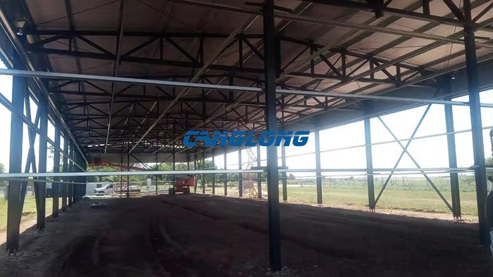 steel truss structure cold storage