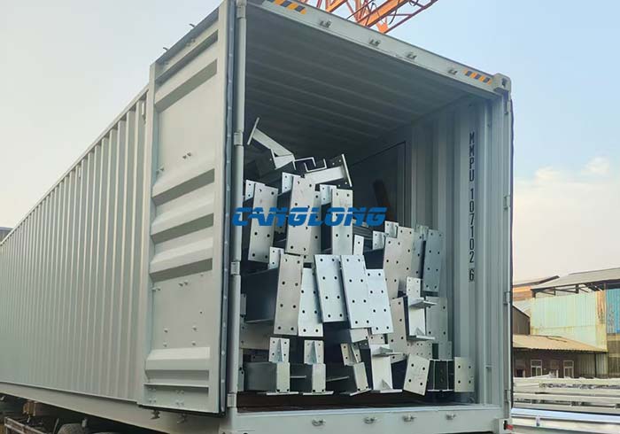 galvanized steel structures
