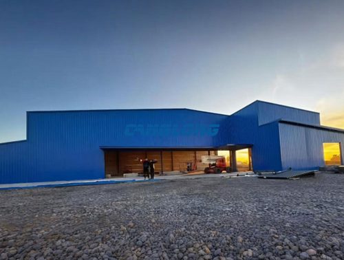 steel structure cold storage construction