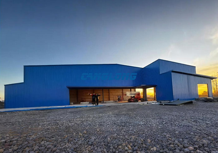 steel structure cold storage construction