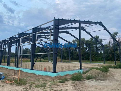 steel structure factory construction