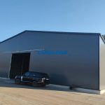 1500㎡ steel structure workshop in Montenegro Montenegro steel structure workshop