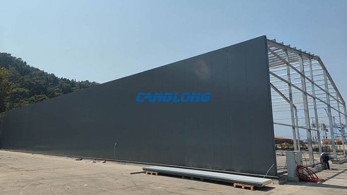 steel structure industrial workshop construction