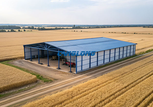 prefab steel structure agricultural building