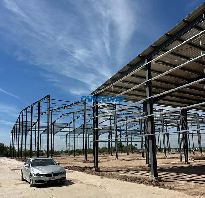 Argentine food factory steel building