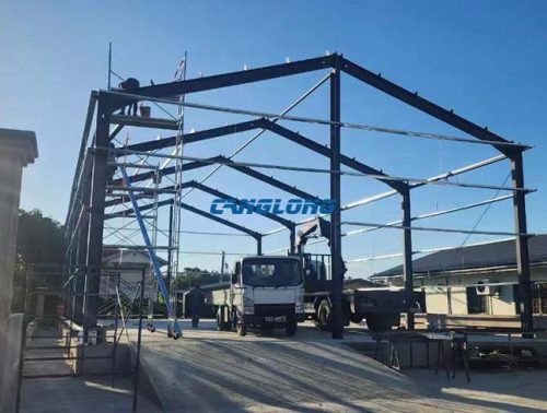 steel warehouse building