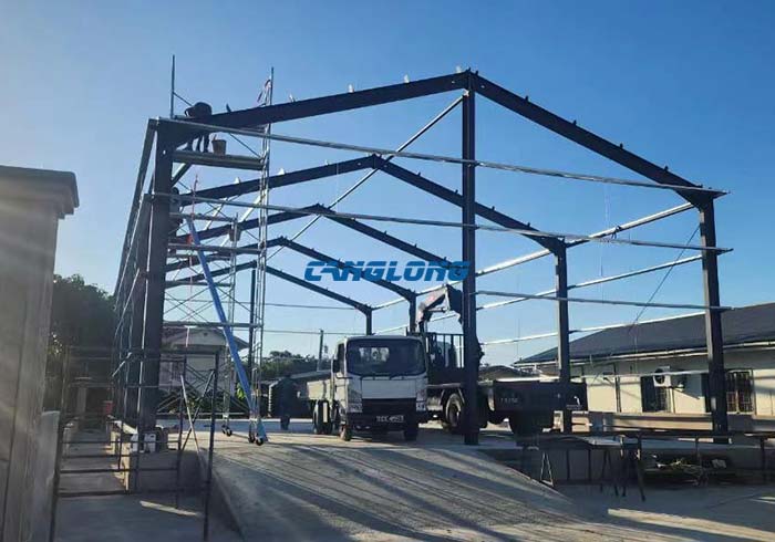steel warehouse building