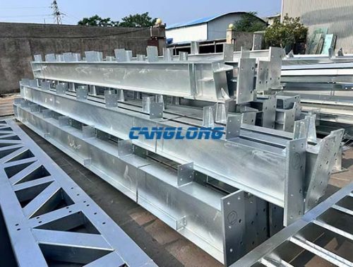 galvanized steel structure