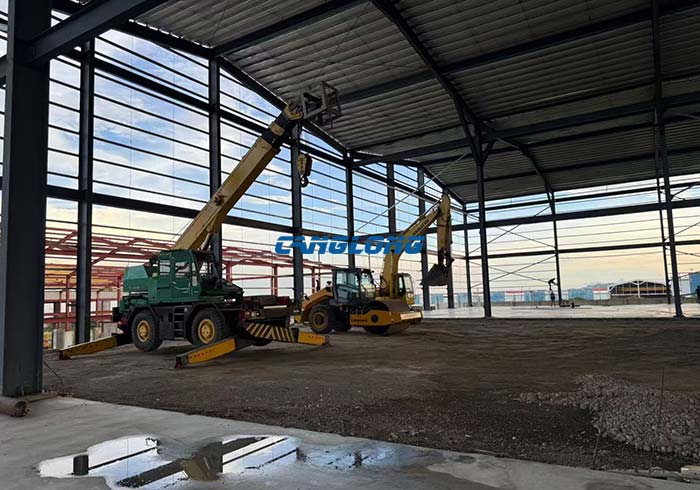 steel plant building
