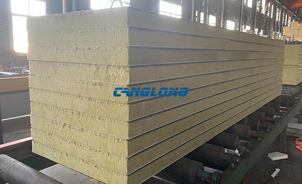 rock wool insulation sandwich panels