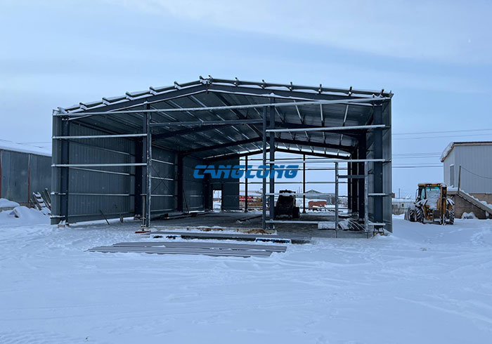 metal warehouse construction