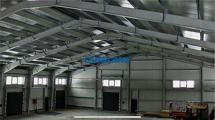Hungary portal frame warehouse