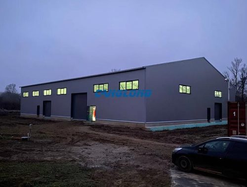 Hungary portal frame warehouse
