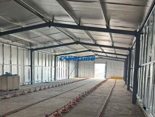 Albania steel structure chicken coop
