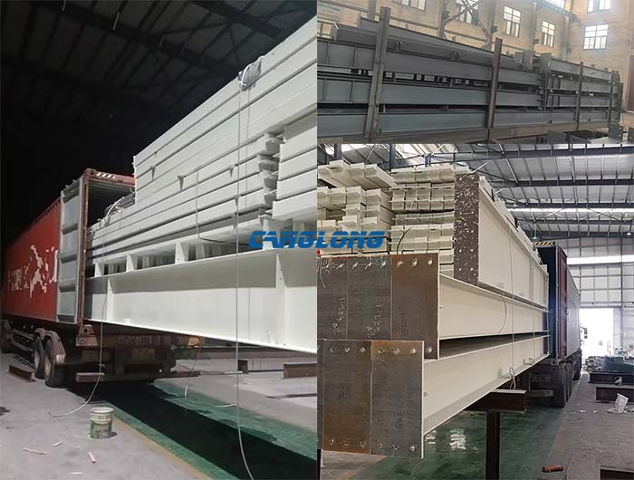brewery steel structures shipped