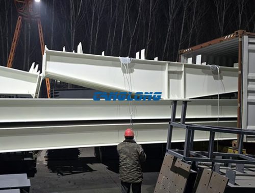 brewery steel structures shipped