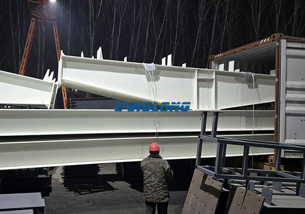 brewery steel structures shipped