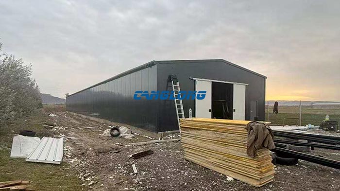 Albania chicken house