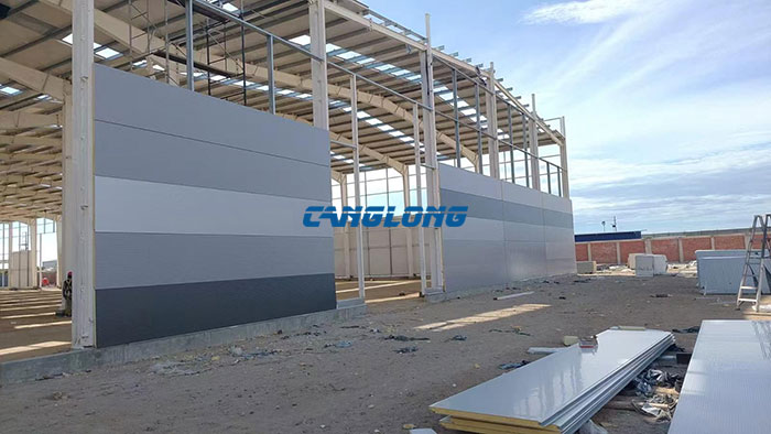 Peru portal frame steel warehouse