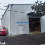 20x10m steel structure storage warehouse in Costa Rica steel structure storage warehouse