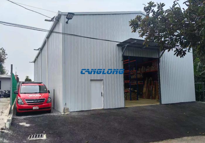 steel structure storage warehouse