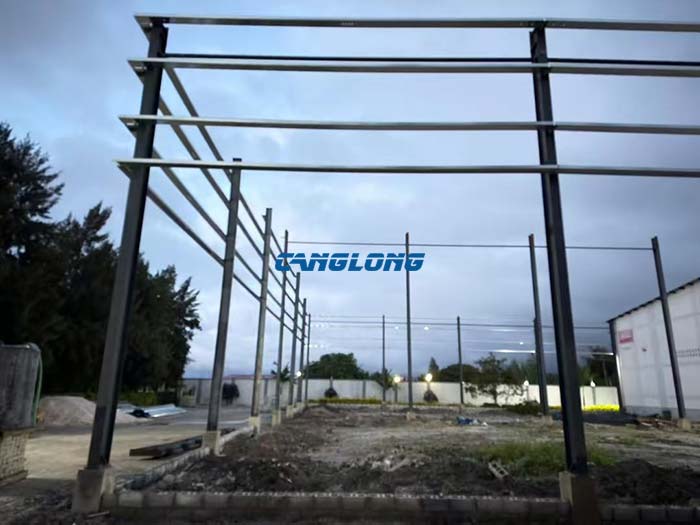 steel structure installation