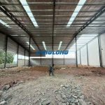 1200 square meter steel structure workshop in Zambia Zambia steel structure workshop