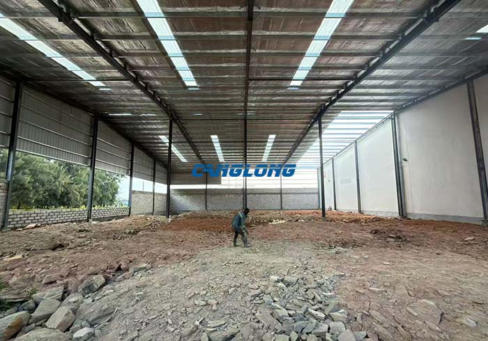 Zambia steel structure workshop
