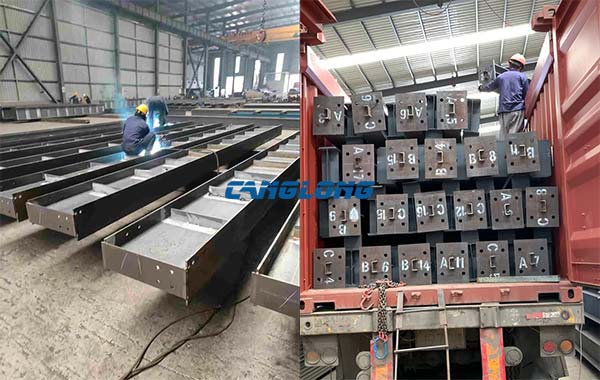 Steel Structure Production and Delivery