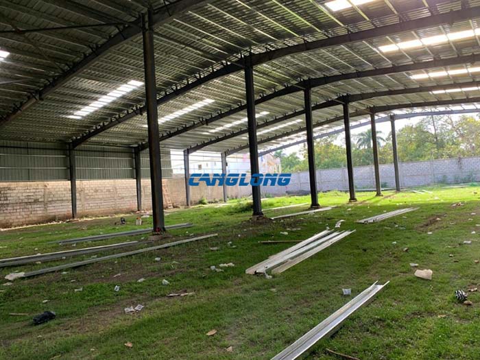Haiti steel structure warehouse