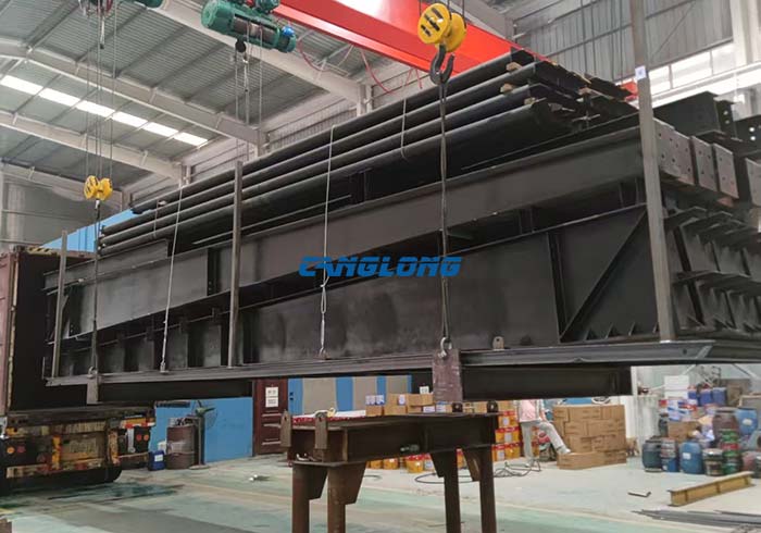 Argentina industrial steel structure shipment