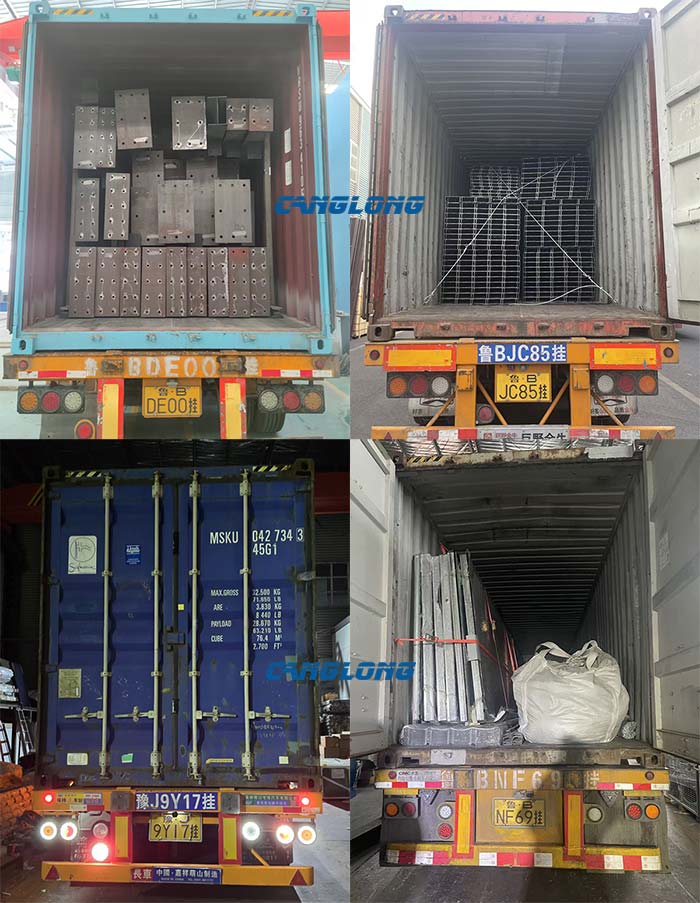 Argentina industrial steel structure shipment