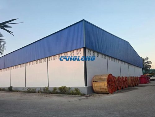 Zambia steel structure workshop