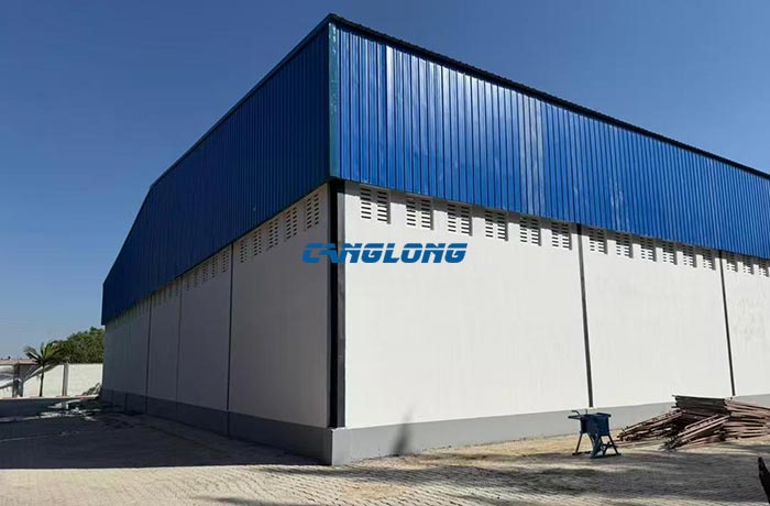 Zambia steel structure workshop