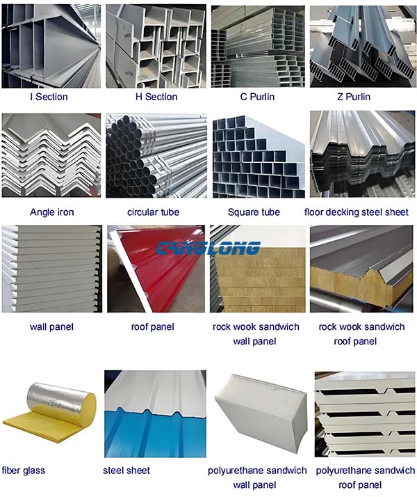 steel warehouse kits