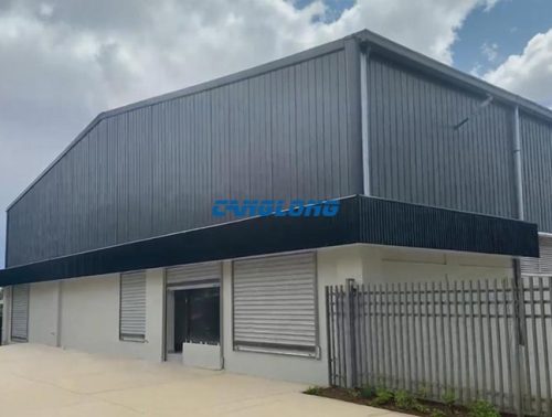 Dominican Steel Warehouse with Office