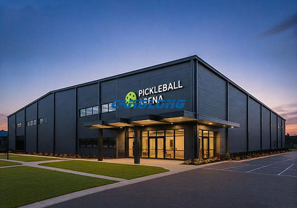 Steel Structure Indoor Pickleball Court