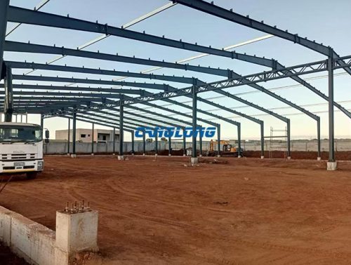 Mozambique large span industrial warehouse