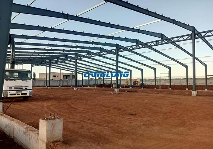 Mozambique large span industrial warehouse