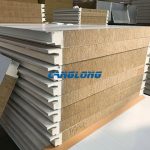 PU Foam Edge Sealing Rock Wool Sandwich Panel PU foam edge sealing rock wool sandwich panel