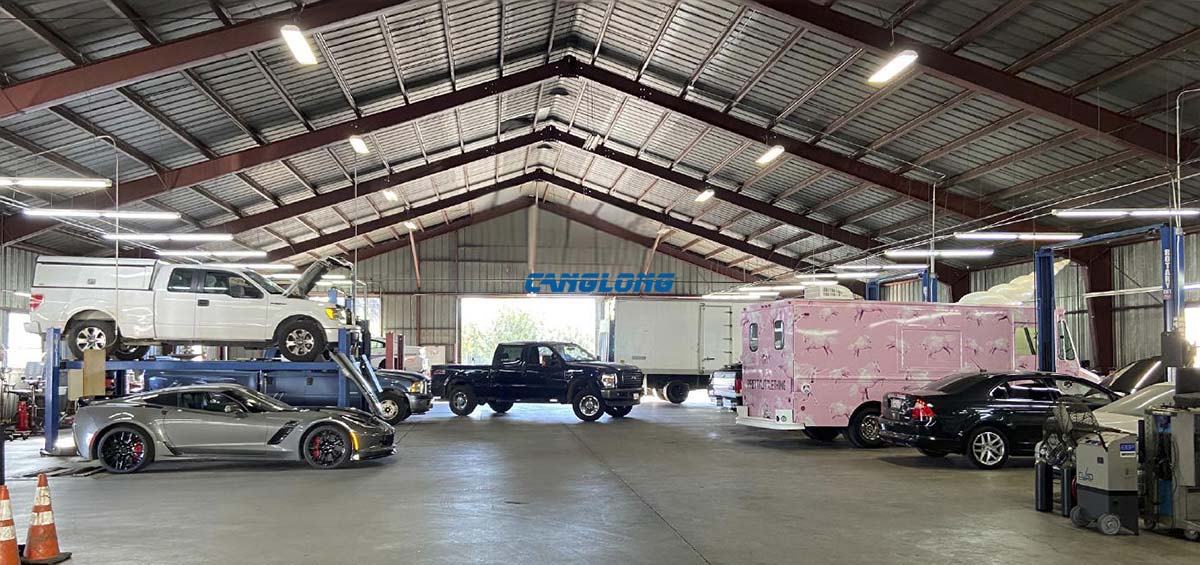 Steel Structure Auto Repair Shops