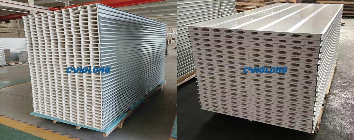 Metal-Faced Magnesium Oxide Sandwich Panels