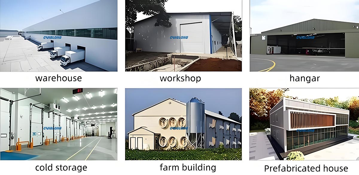 Application of Metal Surface Sandwich Panels