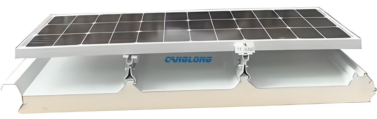 PU polyurethane photovoltaic roofing panels