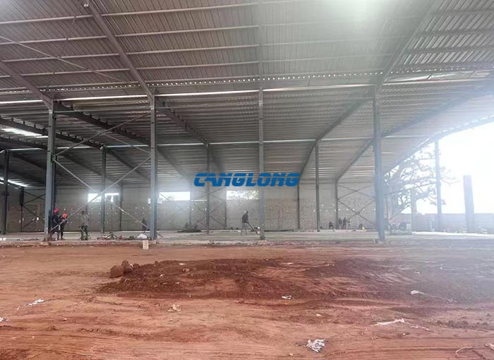 Guinea Plastic Recycling Warehouse