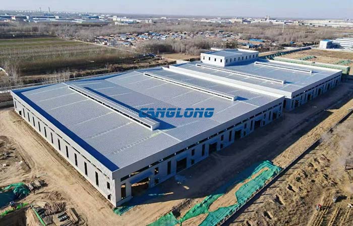 Turnkey steel structure workshop solution