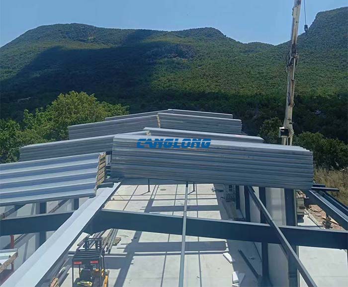 prefabricated storage construction