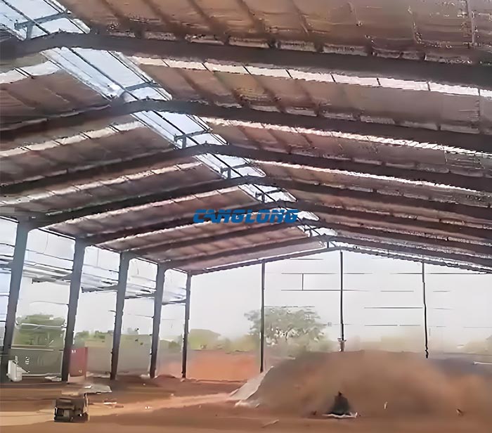 Burkina Faso long-span steel workshop