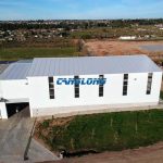 Galvanized steel structure factory building in Uruguay Uruguay steel structure factory building