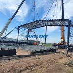 Argentina portal steel frame warehouse